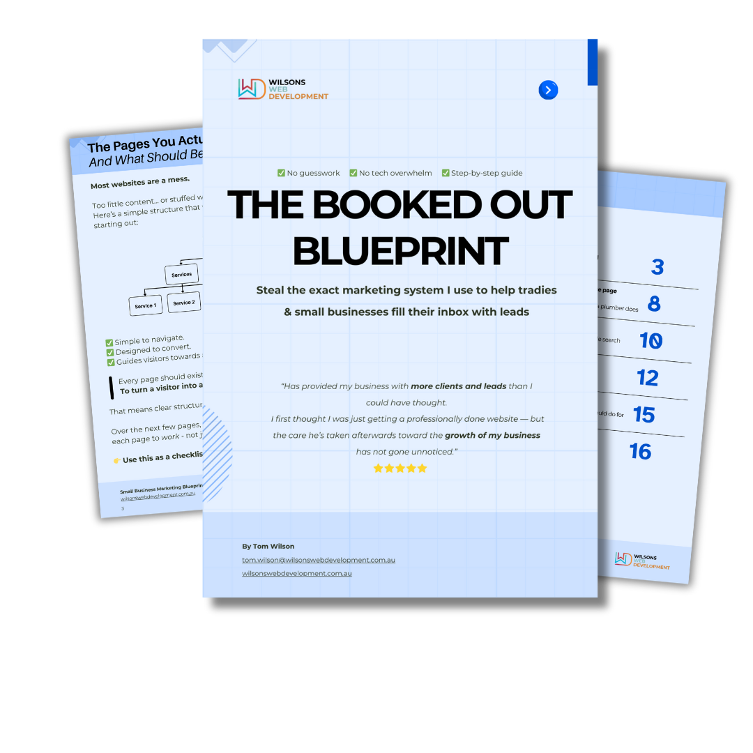 booked out blueprint